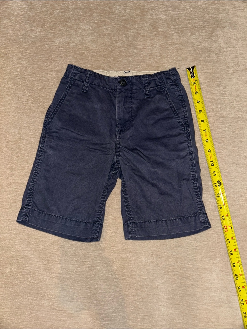 GAP Kids Navy Shorts with adjustable waist -Size 7
